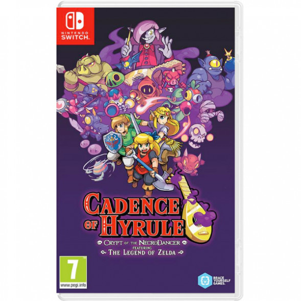 Игра Cadence of Hyrule: Crypt of the NecroDancer Featuring The Legend of Zelda [Nintendo Switch, английская версия] в Нижнем Новгороде