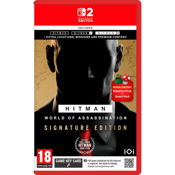 Игра Hitman World of Assassination Signature Edition [Nintendo Switch 2, русские субтитры] в Нижнем Новгороде
