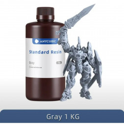 Смола для 3D печати ANYCUBIC Standart Resin Gray 1 Кг
