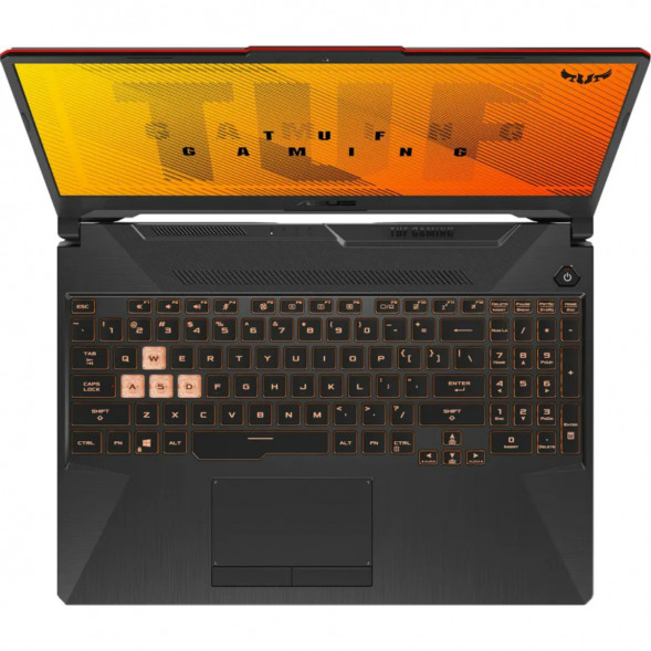 Ноутбук ASUS TUF Gaming A15 FA506NCG-HN330 (15.6&amp;quot;, IPS, AMD Ryzen 7 8845HS 3.8ГГц, 8-ядерный, 16ГБ DDR5, 512ГБ SSD, NVIDIA GeForce RTX 3050 - 4 ГБ, без ОС), черный в Нижнем Новгороде