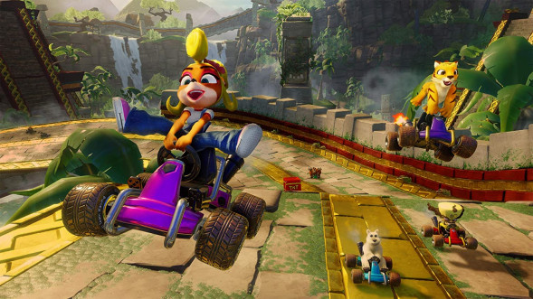 Игра Crash Team Racing Nitro-Fueled для Nintendo Switch, картридж в Нижнем Новгороде