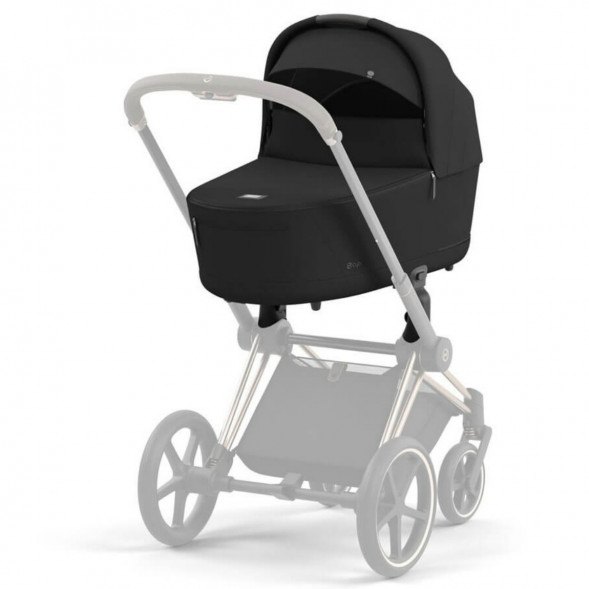 Коляска 2 в 1 Cybex Priam IV Sepia Black, шасси Rosegold в Нижнем Новгороде