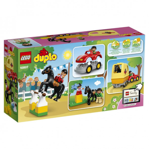Конструктор LEGO DUPLO Town 10807 Трейлер для лошадок в Нижнем Новгороде