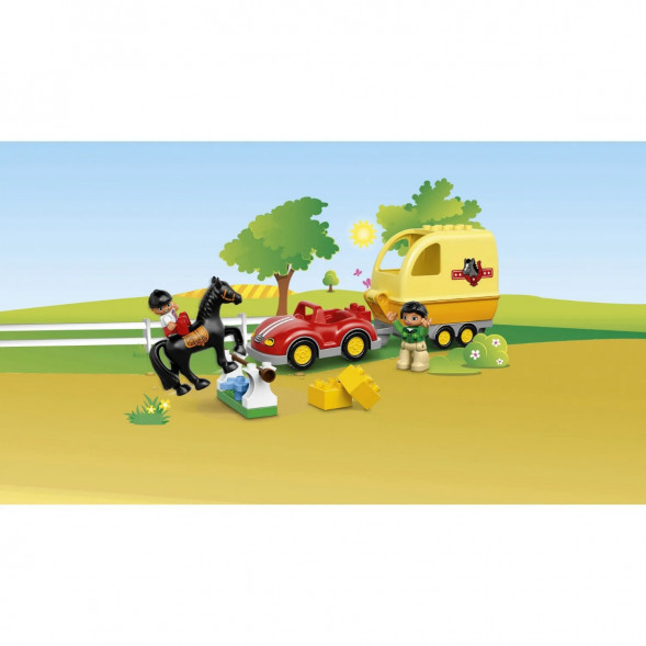 Конструктор LEGO DUPLO Town 10807 Трейлер для лошадок в Нижнем Новгороде