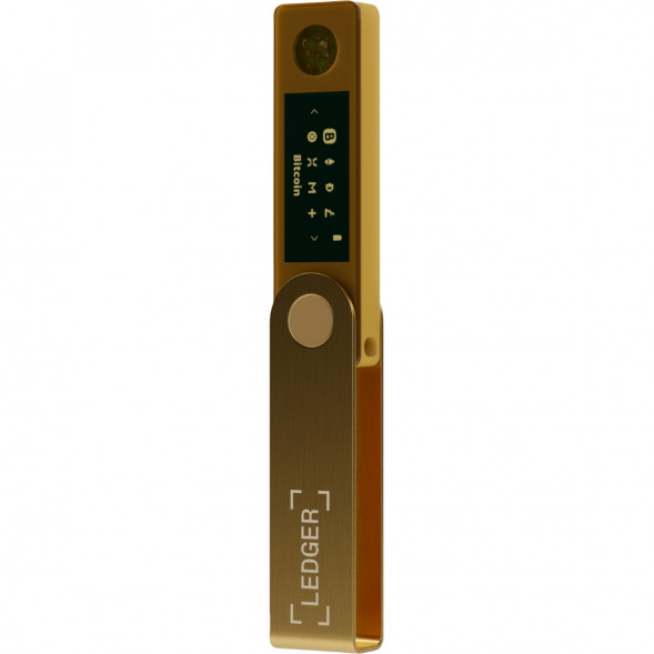 Аппаратный криптокошелек Ledger Nano X, Gold в Нижнем Новгороде