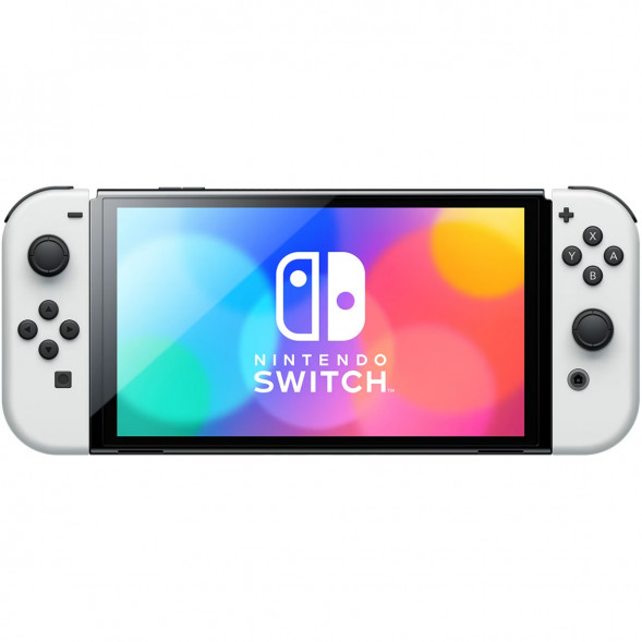 Игровая приставка Nintendo Switch OLED 64 ГБ, белый  в Нижнем Новгороде