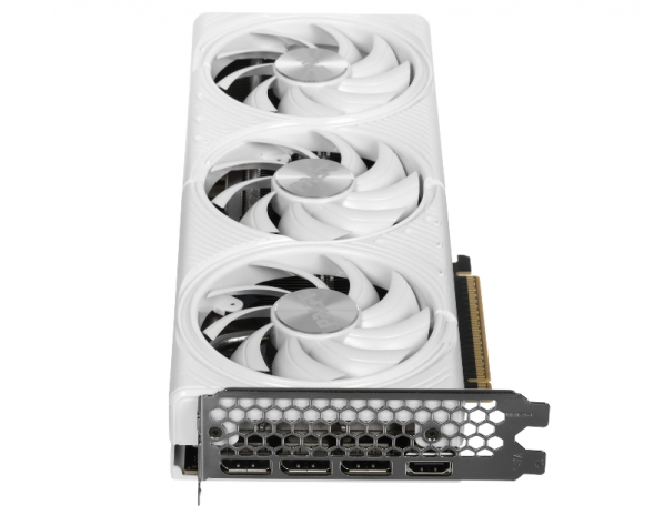 Видеокарта Palit NVIDIA GeForce RTX5070 WHITE OC 12ГБ GDDR7, OC в Нижнем Новгороде