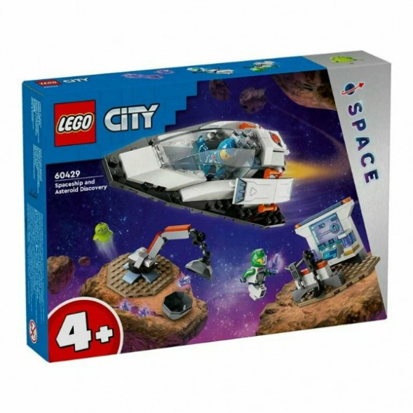 Конструктор LEGO City 60429 Открытие космического корабля и астероида в Нижнем Новгороде