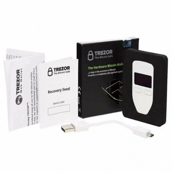 Аппаратный криптокошелек Trezor One, White в Нижнем Новгороде