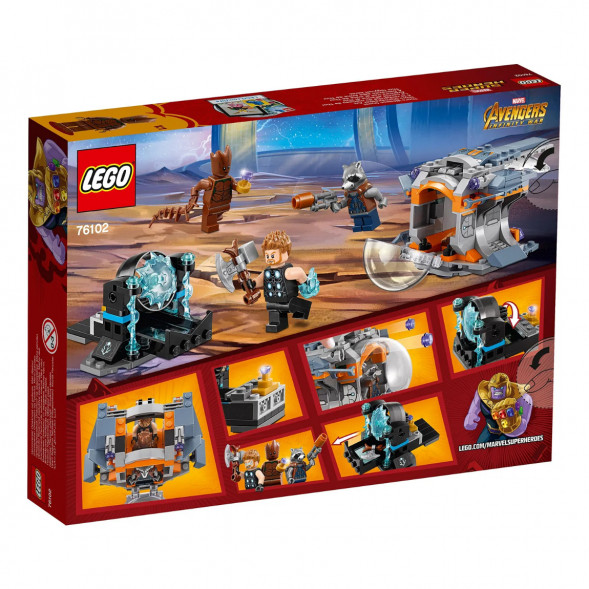 Конструктор LEGO Super Heroes 76102 Война бесконечности: В поисках оружия Тора в Нижнем Новгороде