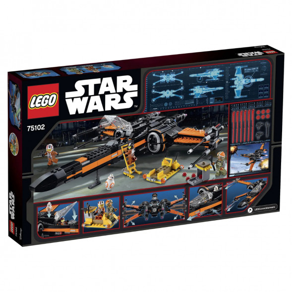 Конструктор LEGO Star Wars 75102 Истребитель По (Poe&amp;#039;s X-Wing Fighter) в Нижнем Новгороде