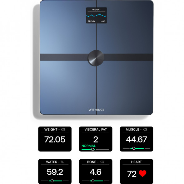 Умные весы Withings Body Smart Black (WBS13-BLACK-ALL-INTER) в Нижнем Новгороде