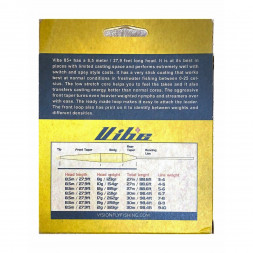 Рыболовный шнур Vision Vibe 85+ Rods 7-8 Floating Head Weight VKL7F