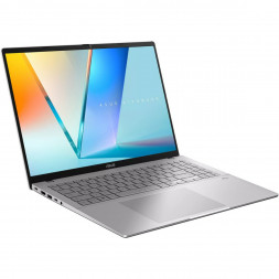 Ноутбук ASUS VivoBook S16 M3607KA-SH117 (16", OLED, AMD Ryzen AI 5 330 2ГГц, 4 ядра, 32ГБ DDR5, 512ГБ SSD, AMD Radeon 820M, без ОС), серебристый