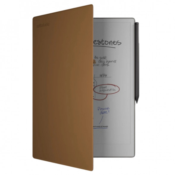 Чехол-книжка reMarkable Book Folio Premium Leather для reMarkable Pro, коричневый в Нижнем Новгороде