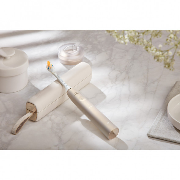 Звуковая зубная щетка Philips Sonicare 9900 Prestige HX9992, золотистое шампанское в Нижнем Новгороде