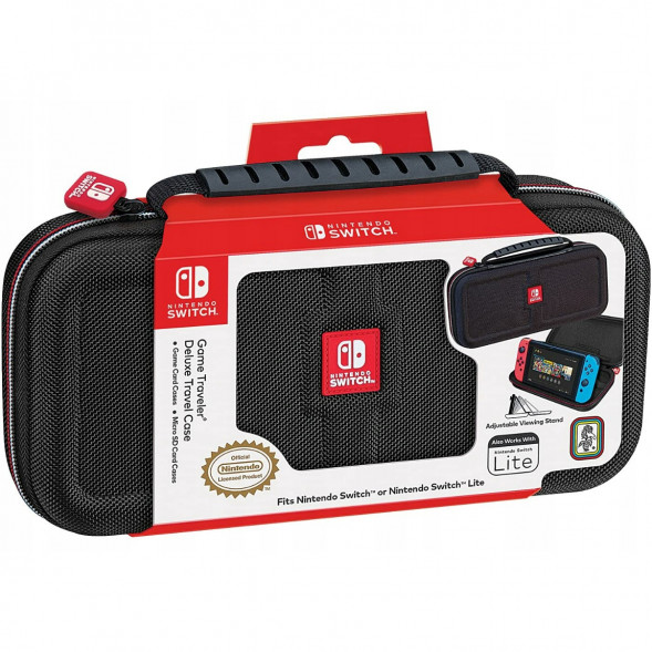 Чехол BIG BEN Deluxe для Nintendo Switch/OLED/Lite, черный в Нижнем Новгороде