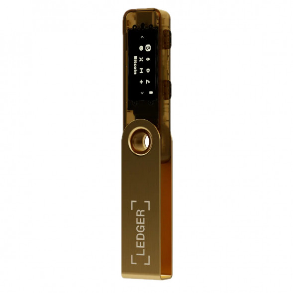 Криптокошелек Ledger Nano S Plus 1 шт., золотой в Нижнем Новгороде