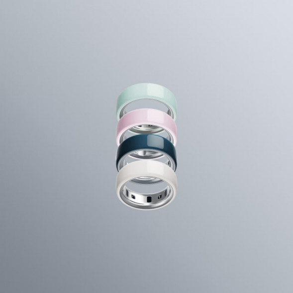 Умное кольцо Oura Ring 4 Ceramic (размер 4), Розовый/Petal в Нижнем Новгороде