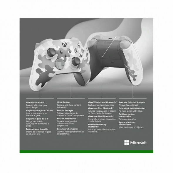 Геймпад Microsoft Xbox Series Controller, Arctic Camo в Нижнем Новгороде