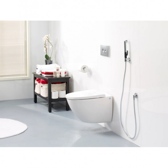 Лейка для гигиенического душа Oras Optima (272050), серебро/черный в Нижнем Новгороде