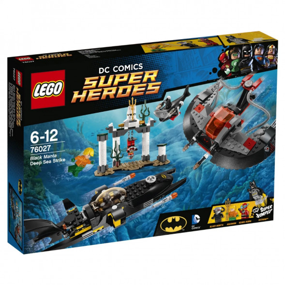 Конструктор LEGO Super Heroes 76027 Глубоководная атака Черного Манта в Нижнем Новгороде
