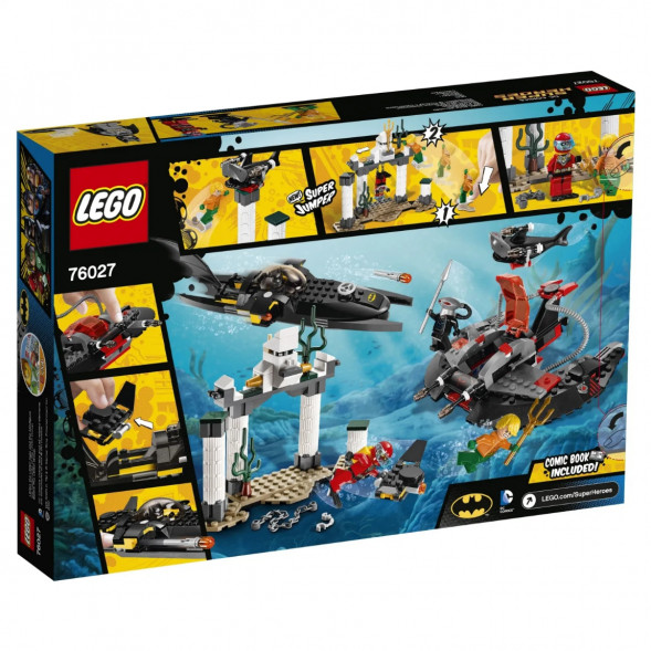 Конструктор LEGO Super Heroes 76027 Глубоководная атака Черного Манта в Нижнем Новгороде