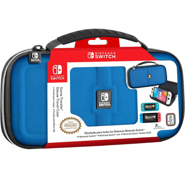 Чехол BIG BEN Deluxe для Nintendo Switch/OLED/Lite, синий в Нижнем Новгороде