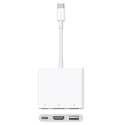 Адаптер Apple USB-C Digital AV Multiport Adapter, бел, MUF82ZM/A в Нижнем Новгороде