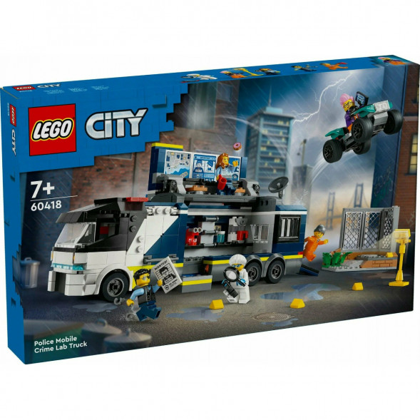 Конструктор LEGO City 60418 Полицейский грузовик криминалистической лаборатории в Нижнем Новгороде