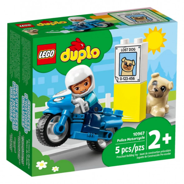 Конструктор LEGO DUPLO 10967 Полицейский мотоцикл в Нижнем Новгороде