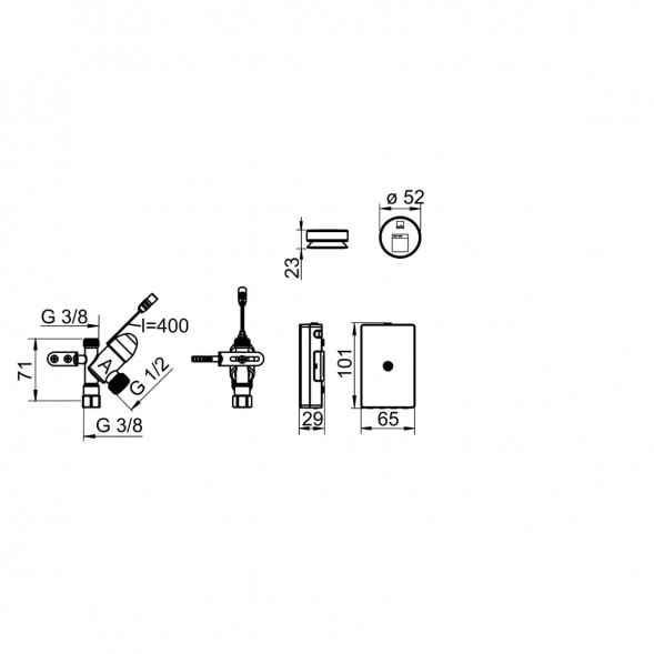 Электронный клапан для стиральной или посудомоечной машины Oras (272100) в Нижнем Новгороде