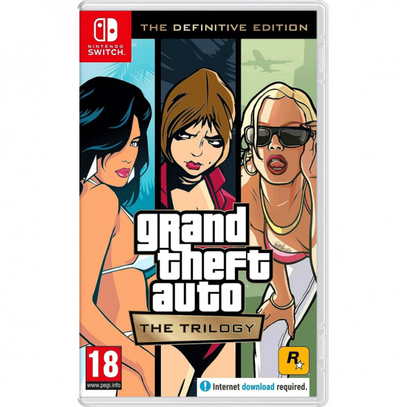 Grand Theft Auto: The Trilogy - The Definitive Edition [Nintendo Switch, русские субтитры] в Нижнем Новгороде