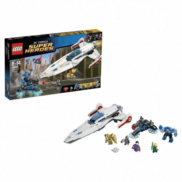 Конструктор LEGO Super Heroes 76028 Вторжение Дарксайда в Нижнем Новгороде