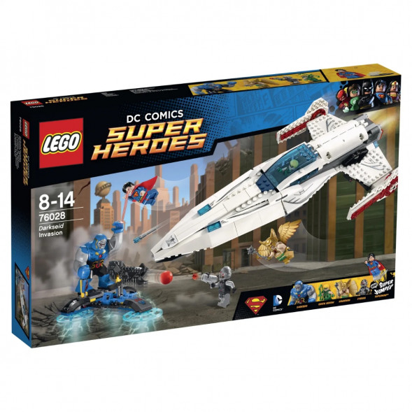 Конструктор LEGO Super Heroes 76028 Вторжение Дарксайда в Нижнем Новгороде