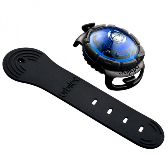 Фонарь для собак Orbiloc Dog Dual Signal Colours, синий в Нижнем Новгороде