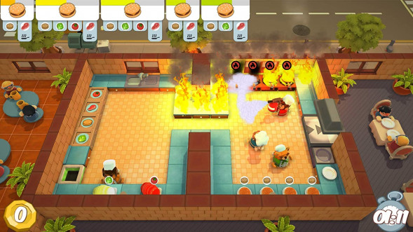 Игра Overcooked &amp;amp; Overcooked 2 [Nintendo Switch, английская версия] в Нижнем Новгороде