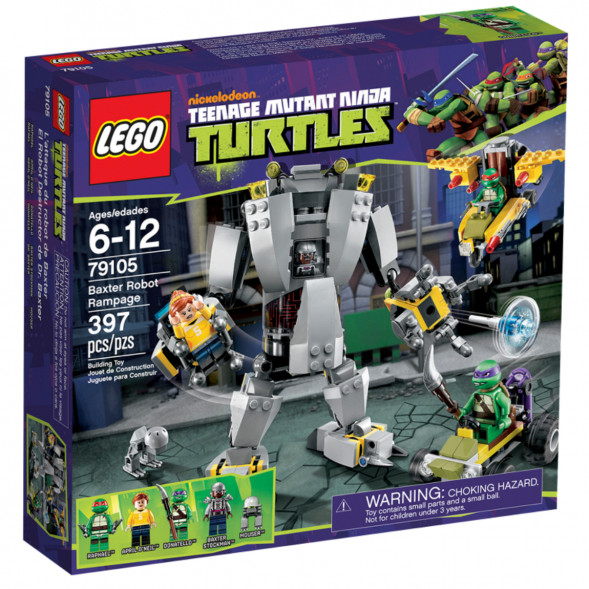 Конструктор LEGO Teenage Mutant Ninja Turtle 79105 Нападение робота Бакстера в Нижнем Новгороде