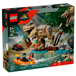 Конструктор LEGO Jurassic World 76975 Побег по реке от ти-рекса