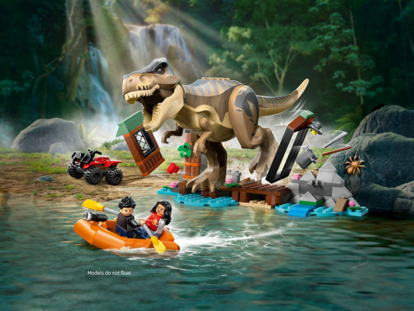Конструктор LEGO Jurassic World 76975 Побег по реке от ти-рекса в Нижнем Новгороде