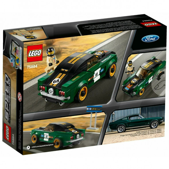 Конструктор LEGO Speed Champions 75884 1968 Ford Mustang Fastback в Нижнем Новгороде