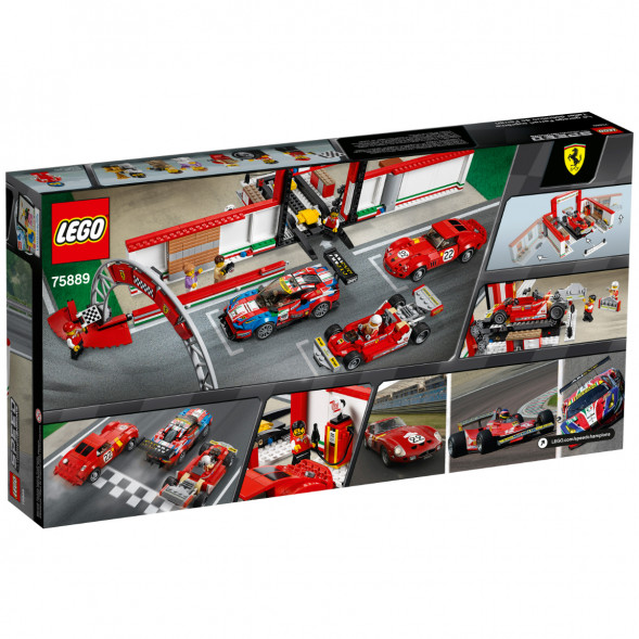 Конструктор LEGO Speed Champions 75889 Гараж Ferrari в Нижнем Новгороде