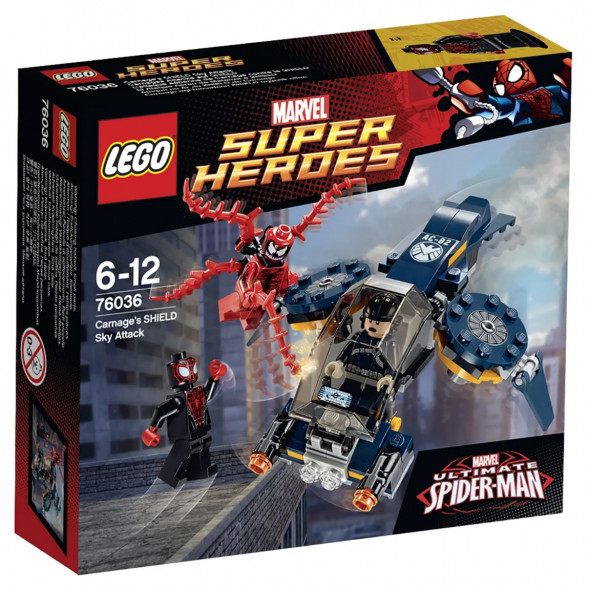 Конструктор LEGO Super Heroes 76036 Воздушная атака Карнажа в Нижнем Новгороде