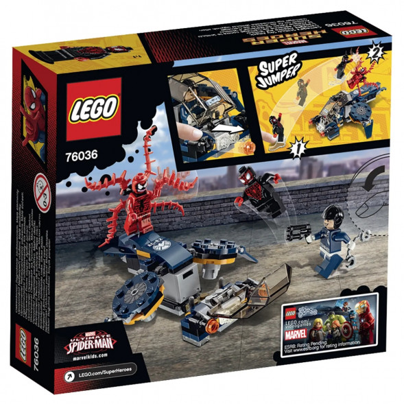Конструктор LEGO Super Heroes 76036 Воздушная атака Карнажа в Нижнем Новгороде