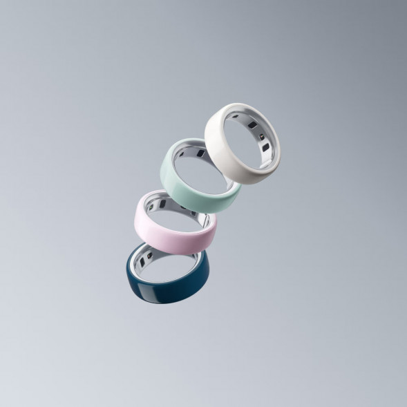 Умное кольцо Oura Ring 4 Ceramic (размер 7), Розовый/Petal в Нижнем Новгороде