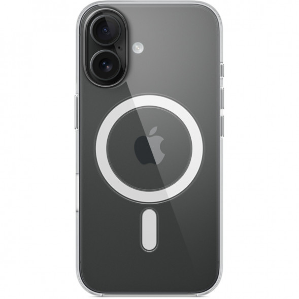 Чехол Apple Clear Case with MagSafe для iPhone 16 Plus, прозрачный (MA7D4ZM/A) в Нижнем Новгороде