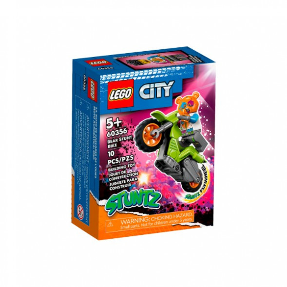 Конструктор LEGO City 60356 Трюковый мотоцикл медведя в Нижнем Новгороде