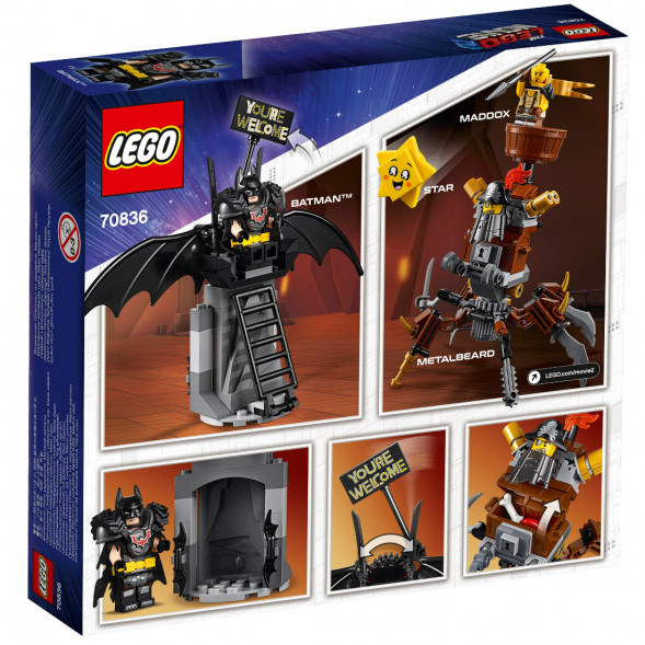 Конструктор LEGO Movie 70836 Боевой Бэтмен и Железная борода  в Нижнем Новгороде