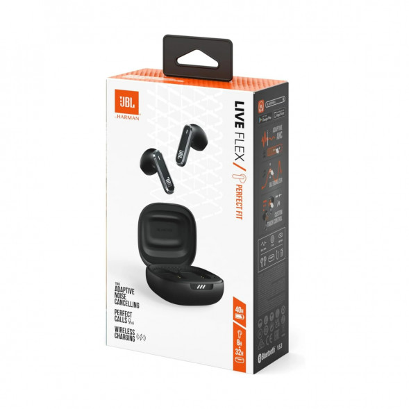 Беспроводные наушники JBL Live Flex, Black в Нижнем Новгороде