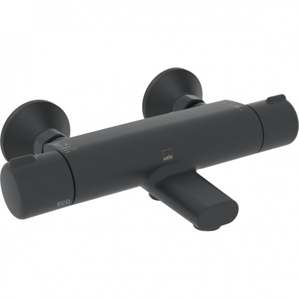 Термостатический смеситель Oras Nova ECO (7462G-33), черный матовый в Нижнем Новгороде